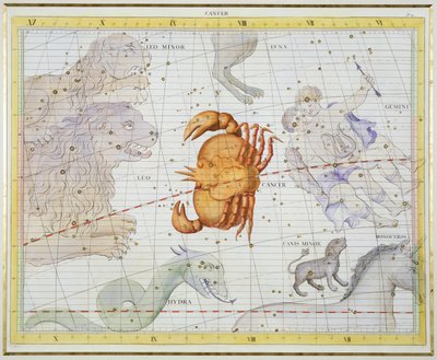 Constellation of Cancer, Plate 4 from 